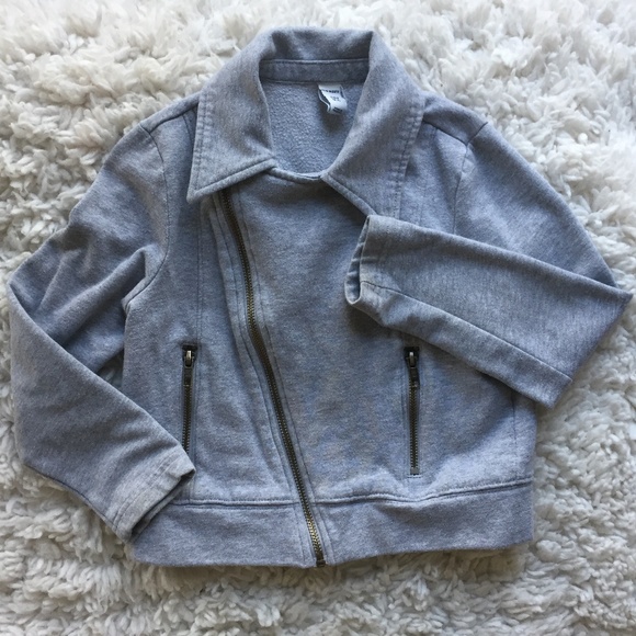 Old Navy Other - Grey Moto Jacket in Girls Small